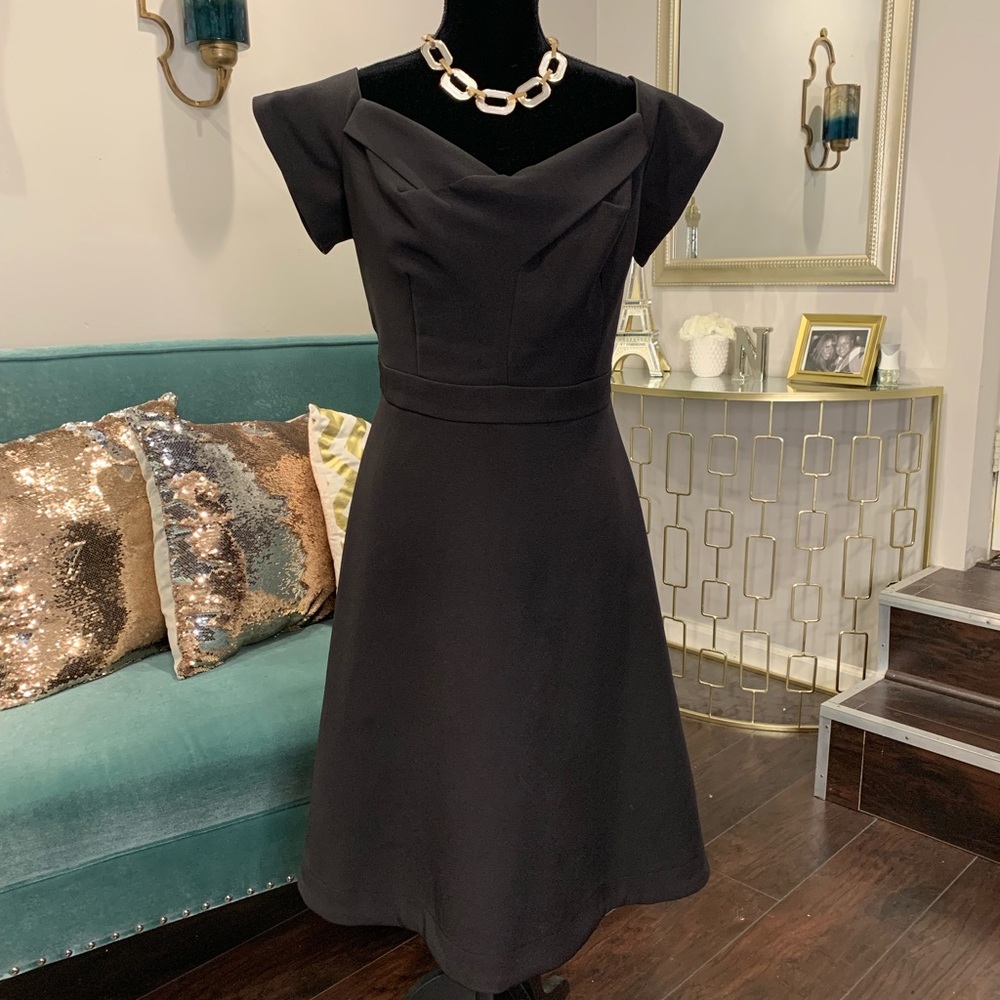 Vintage style black dress
